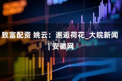 致富配资 姚云：邂逅荷花_大皖新闻 | 安徽网